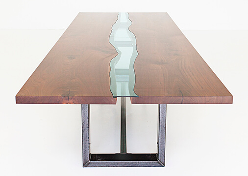 River shop conference table