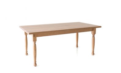 light wood country table