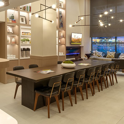 custom meeting room table