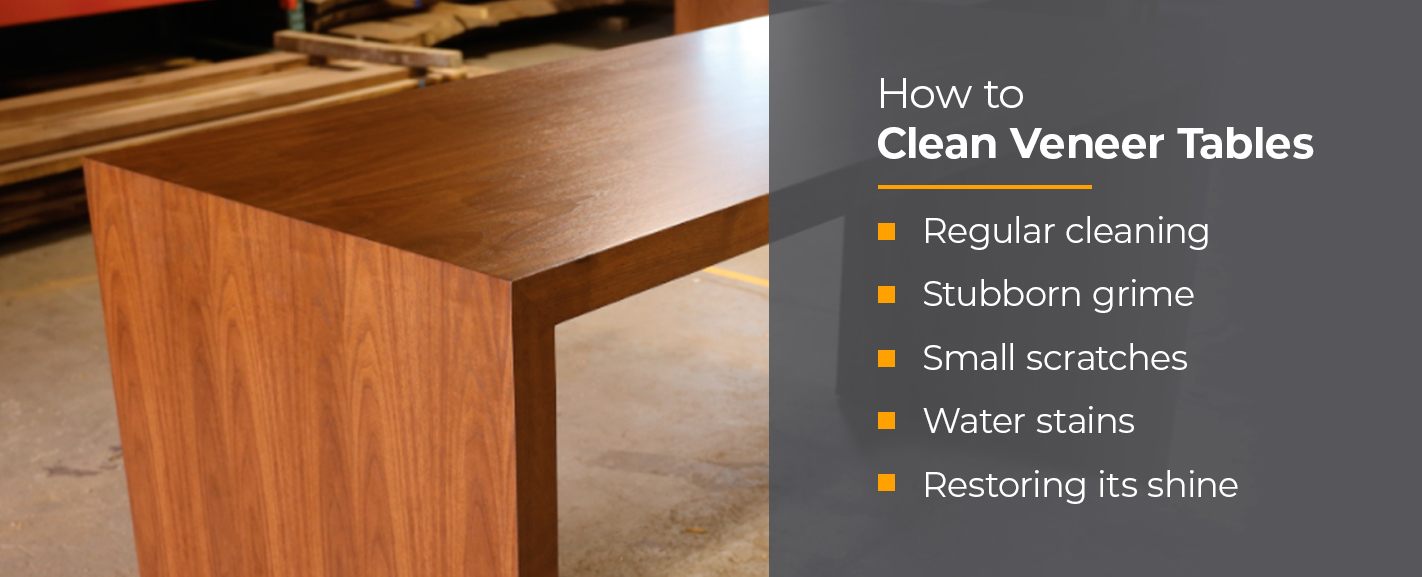 Cleaning and Caring for Wood Veneer