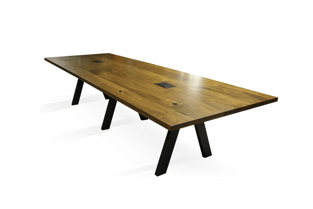 Wood Conference Table for Office Large Dining Table Made With Reclaimed  Wood Modern Office Furniture Wood Table Farmhouse Wood Tables 